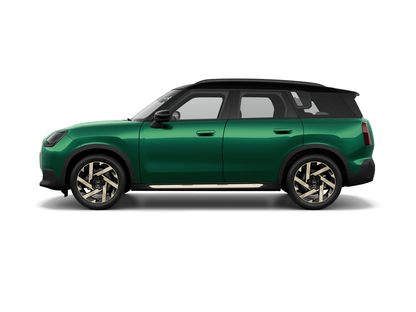 MINI - Countryman D - Favoured - Verde British Racing - Cuero Vescin Azul Petroleo Oscuro - 2025